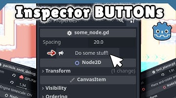 Inspector Buttons are really easy now | Godot 4.4 tool buttons