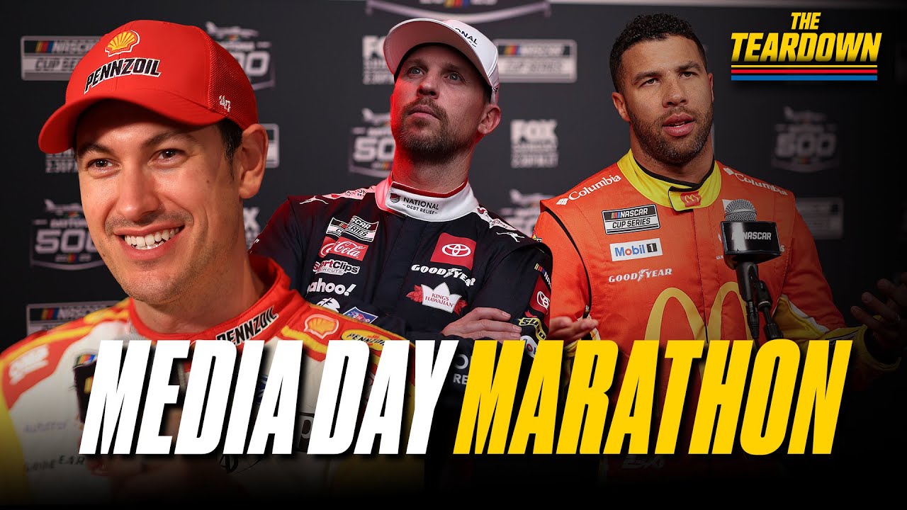 The Teardown Talks to EVERY Cup Driver at Daytona Media Day
