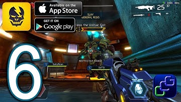 SHADOWGUN Legends Android iOS Walkthrough - Part 6 - Wargames: Coop: The Voltaic Fist