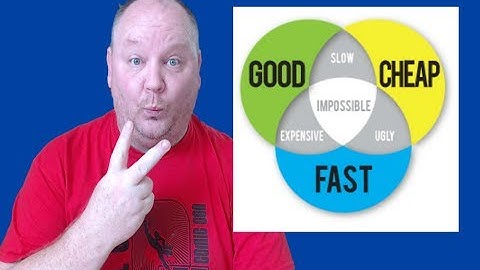 The Good, The Fast, Or The Cheap