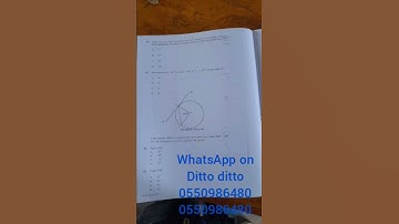 NABPTEX WASSCE 2022 MATHEMATICS DITTO DITTO QUESTION