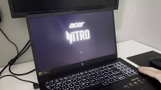 Acer Nitro V15 - Configuração de BIOS e Boot por USB