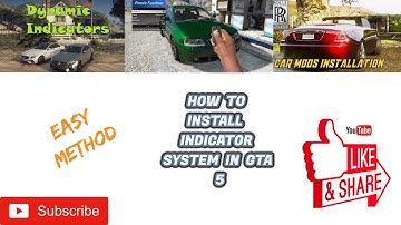 How to Install Car  indicator System 2020 GTA 5 MODS