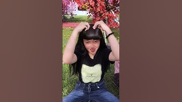 Ba bà cháu kẹp tóc giả mái ngố #tocmai