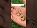 at just 99/- anti tarnish hook earings😍#earrings #antitarnishjewelry #shorts #youtubeshorts #love