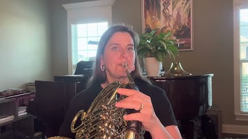 F Chromatic Scale 2 Octaves French horn