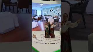 Kuban Cossacks from Krasnodar Krai taking photos with visitors at the exhibition Russia #moscow