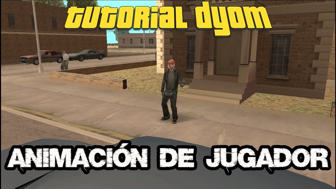 Tutorial DYOM - Cómo usar la animacion de jugador (anims player) GTA San Andreas