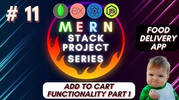# 11 MERN Project Series | Add to Cart Functionality Part 1 | Food Delivery App | Hindi 2023