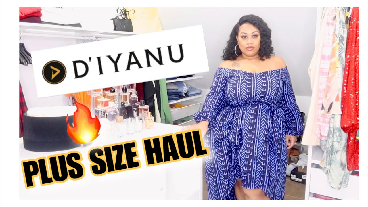 THIS HAUL WAS TO GOOD| DIYANU PLUS SIZE TRY ON HAUL - YouTube