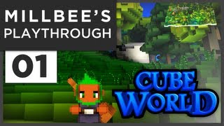 Cube World :: Millbee's Tale - Episode #1 'A Newbies Guide (Part #1)'