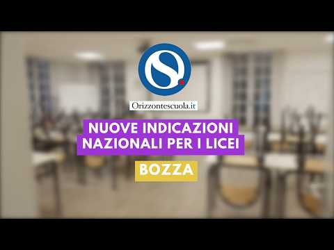 Video Nuove Indicazioni Licei: addio Geostoria, arriva lIA e cambia il Latino