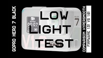 How Good is Night HYPERSMOOTH? GoPro Hero 7 Black - firmware 1.61