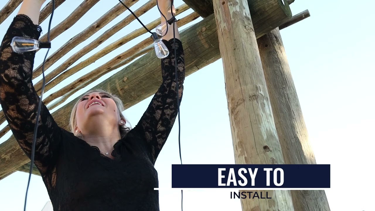 ST38 Solar Outdoor String Lights