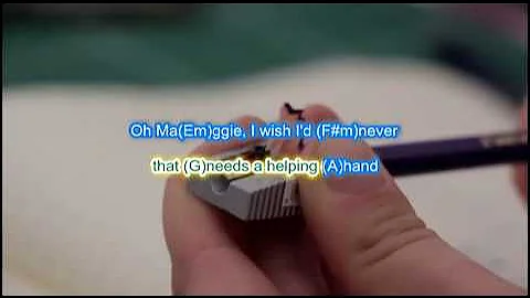 Rod Stewart - "Maggie May" play along with scrolling chords and lyrics