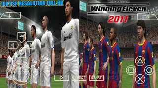 Keren ! Coba Game Winning Eleven 2011 Setting Grafik 10X PSP Lebih HD !