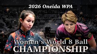 Savannah Easton vs Kelly Fisher | TV Table Final 4 | Oneida WPA Womens 8 Ball Worlds