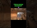 SSG08 TRIPLE HEADSHOT | CS2 Flick Madness 💀|  #cs2 #csgo #shadowdev #gaming #headshot #shortsfeed