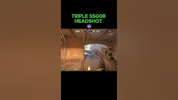 SSG08 TRIPLE HEADSHOT | CS2 Flick Madness 💀|  #cs2 #csgo #shadowdev #gaming #headshot #shortsfeed