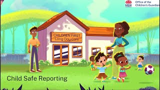 Reporting culture in child-safe organisations animation