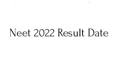 Neet 2022 Result Date By NTA | #neet2022resultdate | ReNeet 2022 latest News Today | Neet news today