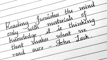 How to write beautiful sharp edge cursive handwriting/master handwriting