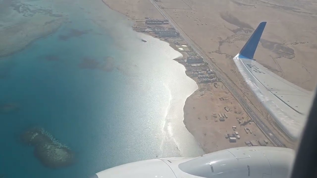 SP-ESO Enter Air takeoff Hurghada airport