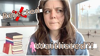 PHD REJECTION // PHD WAITLISTED // WHAT IS BEING WAITLISTED!? // DEALING WITH PHD REJECTION