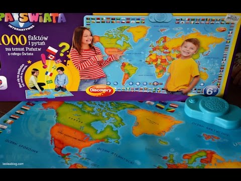 Interaktywna Mapa Świata - Dumel Discovery - YouTube