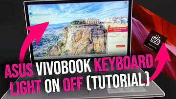 Asus Vivobook Keyboard light On Off (Enable Keyboard Backlight)