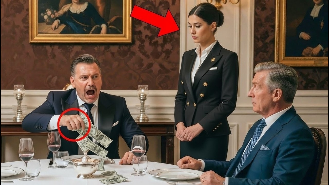 “Billionaire CEO Mocks Waitress in Foreign Language — She Shuts Him Down Instantly”