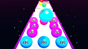 Ball Run 2048: Ball Games 3D ! All Levels Gameplay (639-643) android, ios