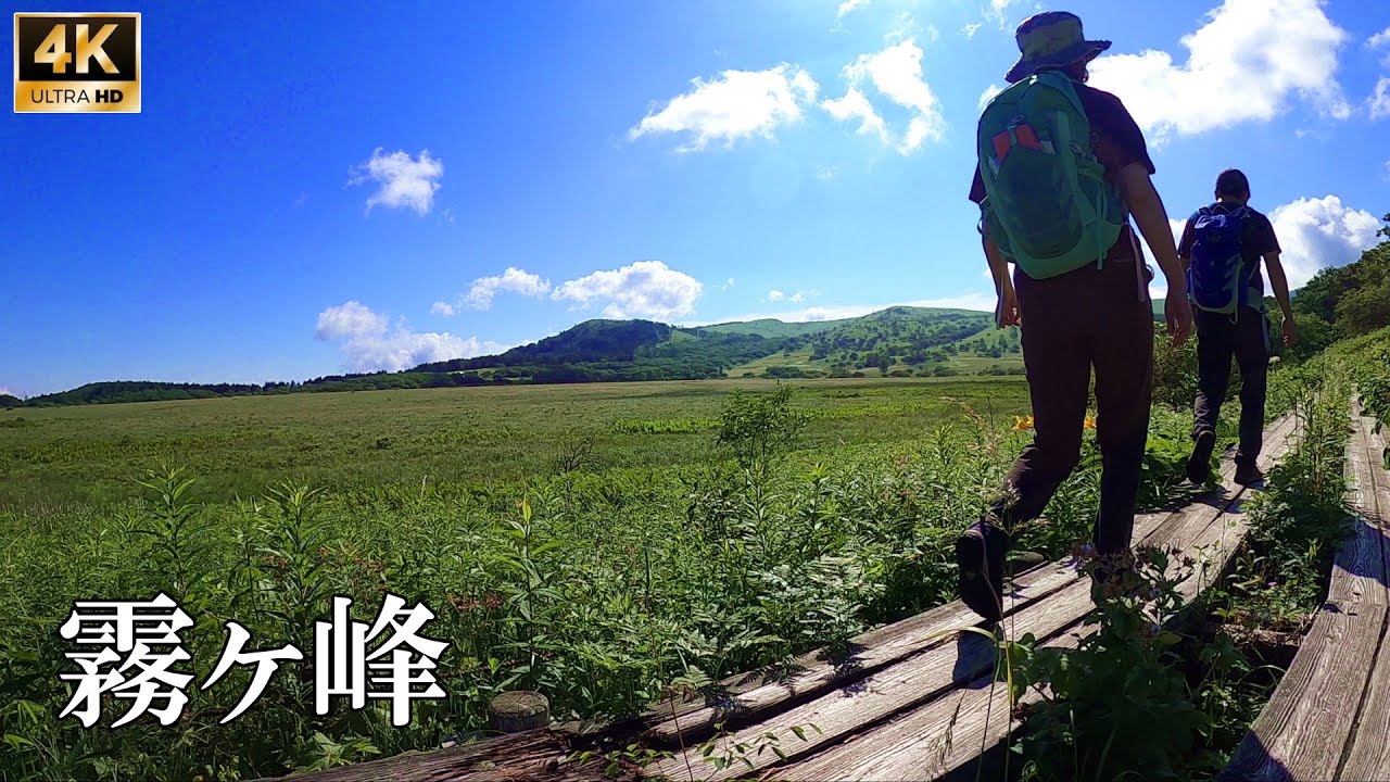 4k映像 夏の霧ヶ峰トレッキング 八島ヶ原湿原から霧ヶ峰 ゆる登山 Youtube