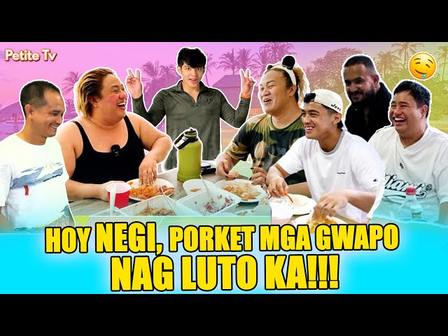 HOY! NEGI, PORKET MGA GWAPO NAG LUTO KA!! | PETITE TV class=