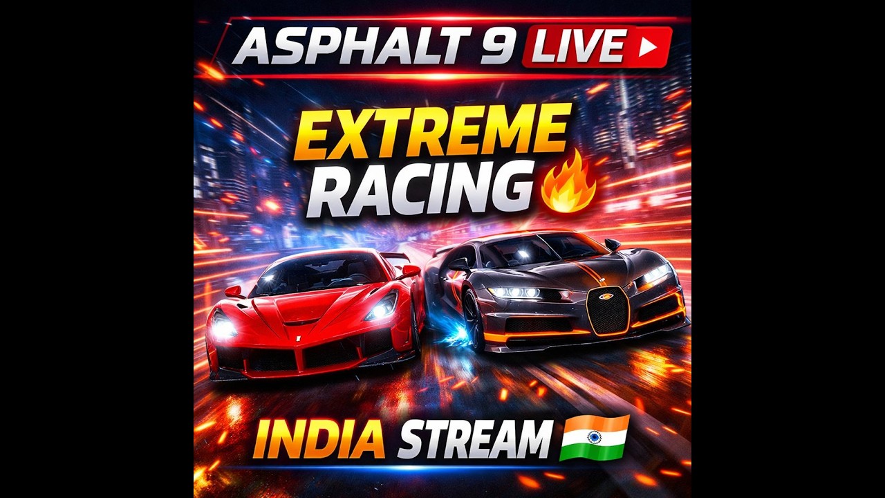 ASPHALT 9 LIVE 🔴 NIGHT RACING + MULTIPLAYER BATTLES