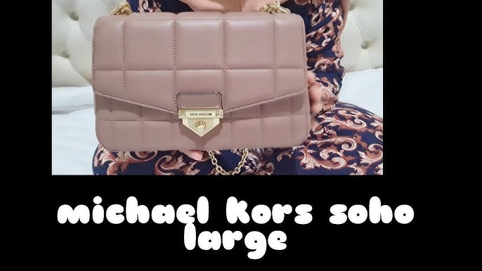 MICHAEL KORS GREENWICH Crossbody Bag Small Saffiano Leather IN Lavender  Mist Overview Unboxing 