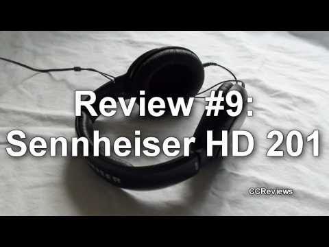 #9: Sennheiser HD 201 Stereo Headphone (CCReviews)