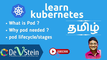 K02 Kubernetes in Tamil - What and Why of Pod?, Pod Lifecycle or Stages