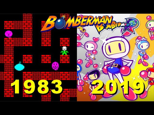 Evolution of Bomberman Games 1983-2018 