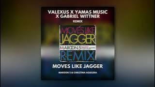 Maroon 5 - Moves Like Jagger (Valexus X Yamas Music X Gabriel Wittner Techno Remix)