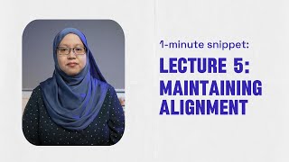 Maintaining Alignment in Projects | 1-Min Snippet