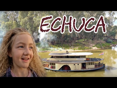 Echuca. Paddle Steamers in Victoria. Episode 49 || TRAVELLING AUSTRALIA IN A MOTORHOME