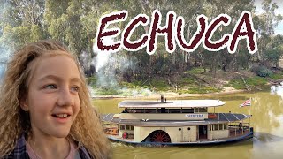 Echuca. Paddle Steamers in Victoria. Episode 49 || TRAVELLING AUSTRALIA IN A MOTORHOME