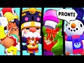 PROVIAMO TUTTE le SKIN NATALIZIE! - Brawl Stars