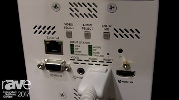 ISE 2017: Lightware Visual Engineering WP-UMX-TPS-TX130-US Wall Plate