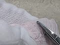 給食着 補修 帽子 ゴム