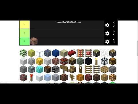 MINECRAFT Block Tier List - YouTube