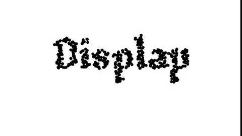 Creative Coding 2: "Swarmtype" typography-remix | Dirk Widmann