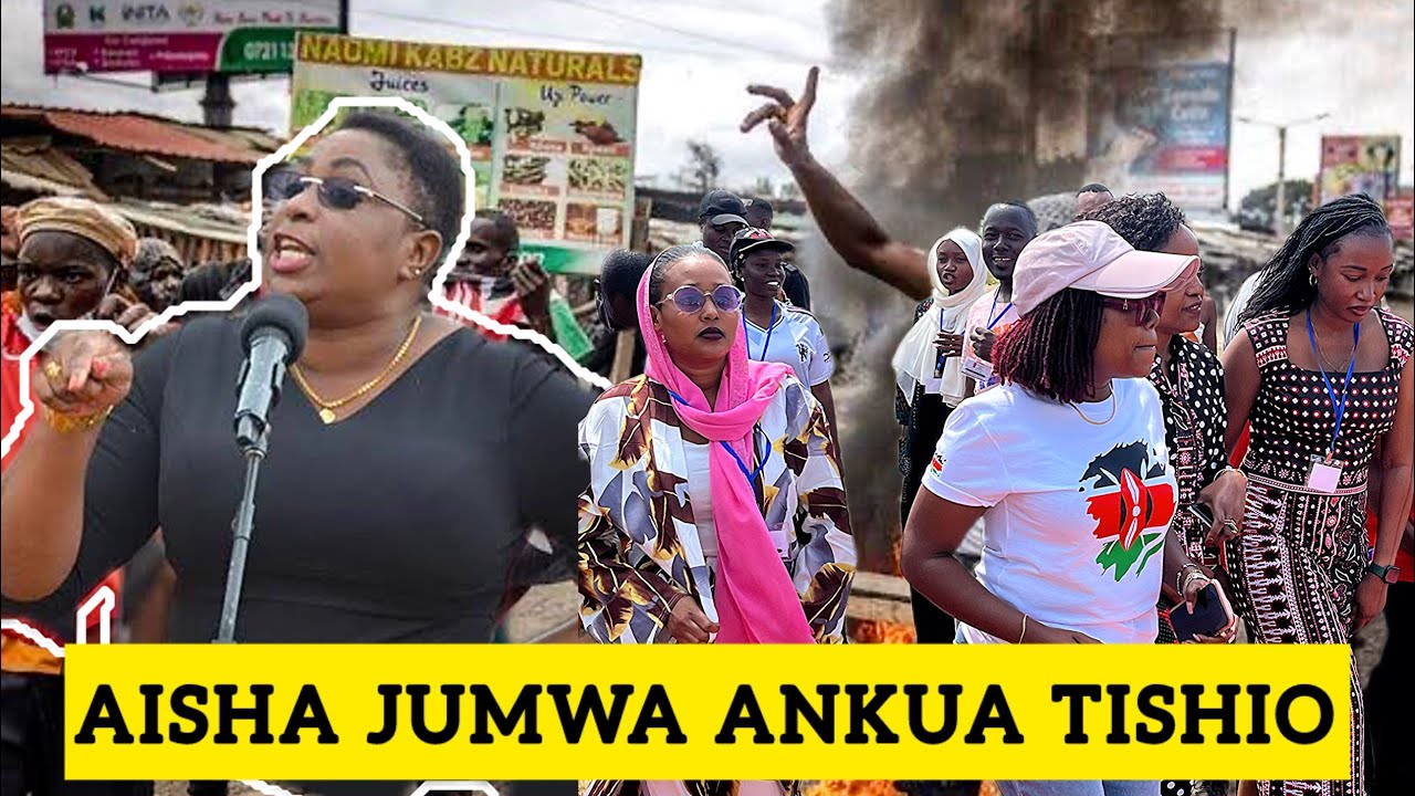 AISHA JUMWA ATIKISA MKUTANO WA VIJANA PWANI YA KENYA