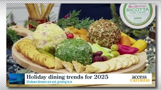 Holiday dining trends for 2025